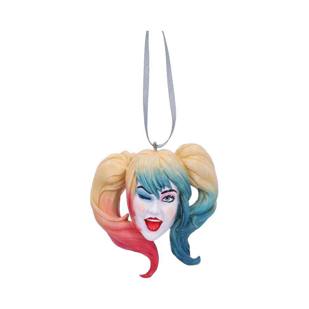 Nemesis Now DC Comics Harley Quinn - Harley Quinn Hanging Ornament Weihnachtskugel - Mehrfarben